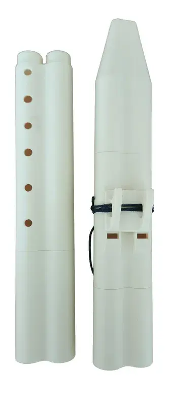 Flauta Doble Nativa 432Hz